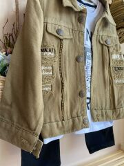 Kot ceketli 3 lü takım