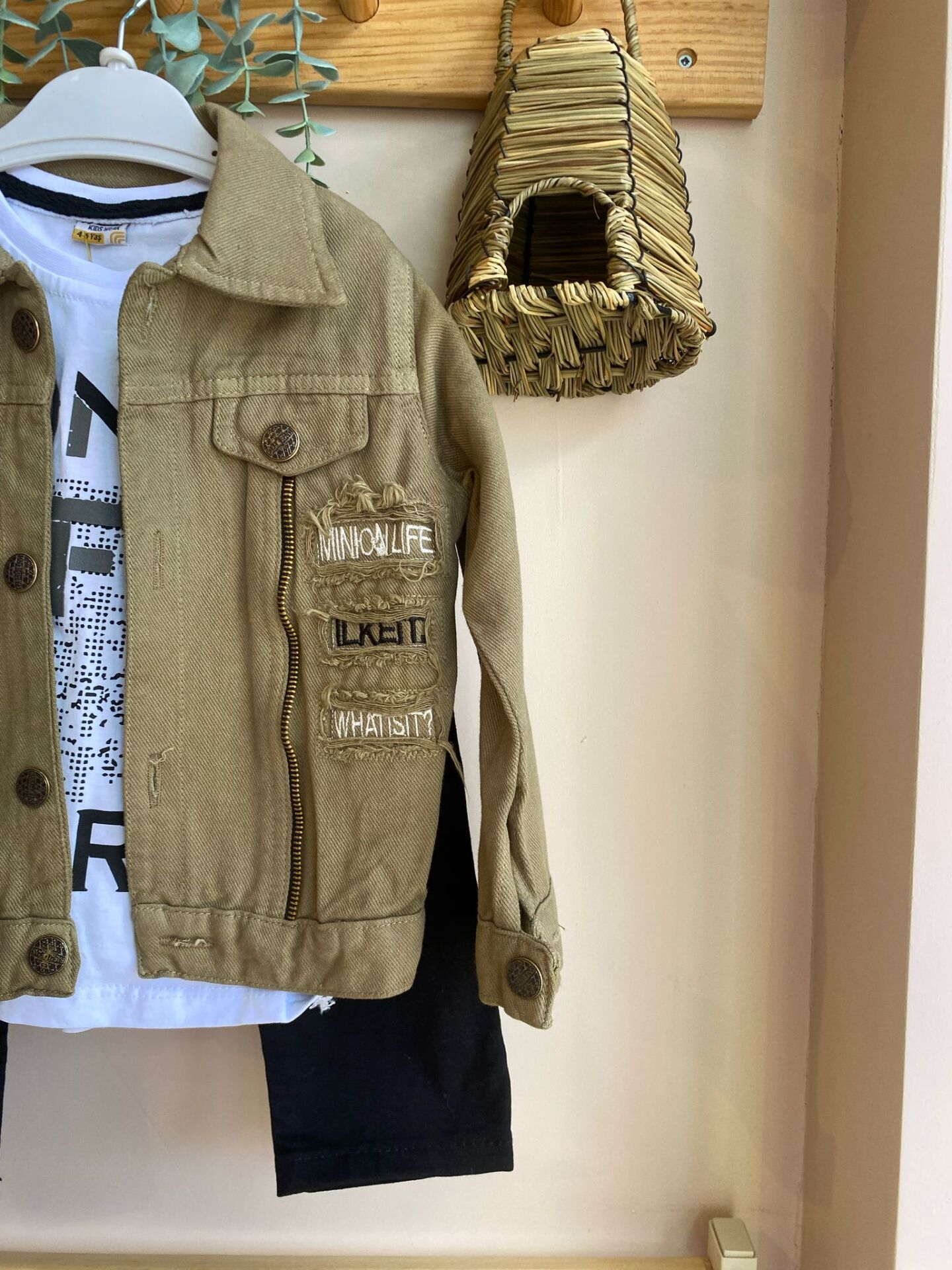 Kot ceketli 3 lü takım