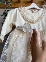 Soft dantel elbise