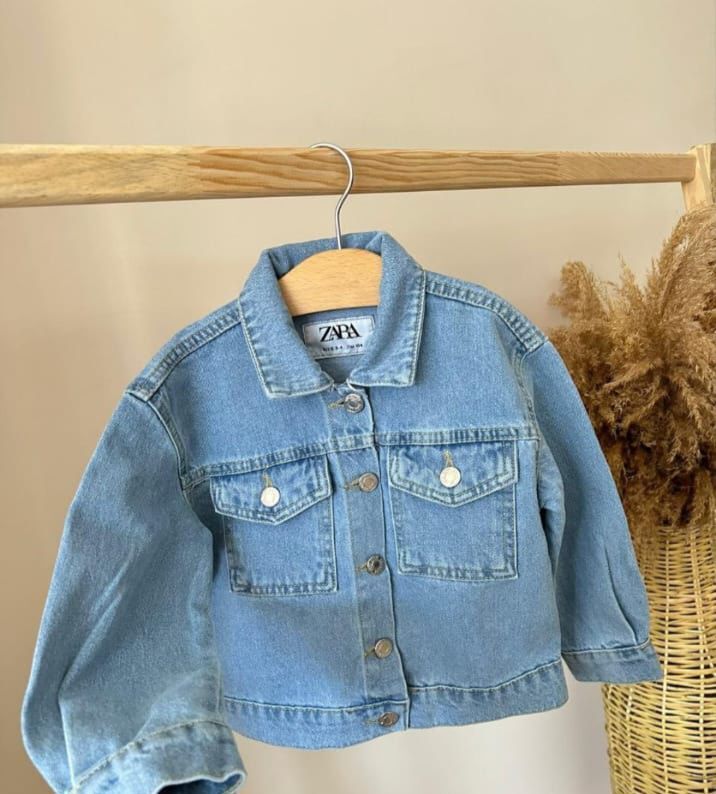 Minnie taşlı kot ceket