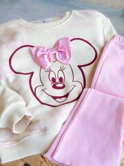Minnie pembe ikili takım
