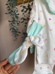 Fırfır pijama takımı