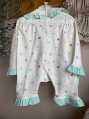 Fırfır pijama takımı