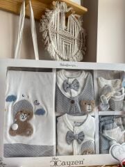 Cayzen bear yenidoğan set 10 parça