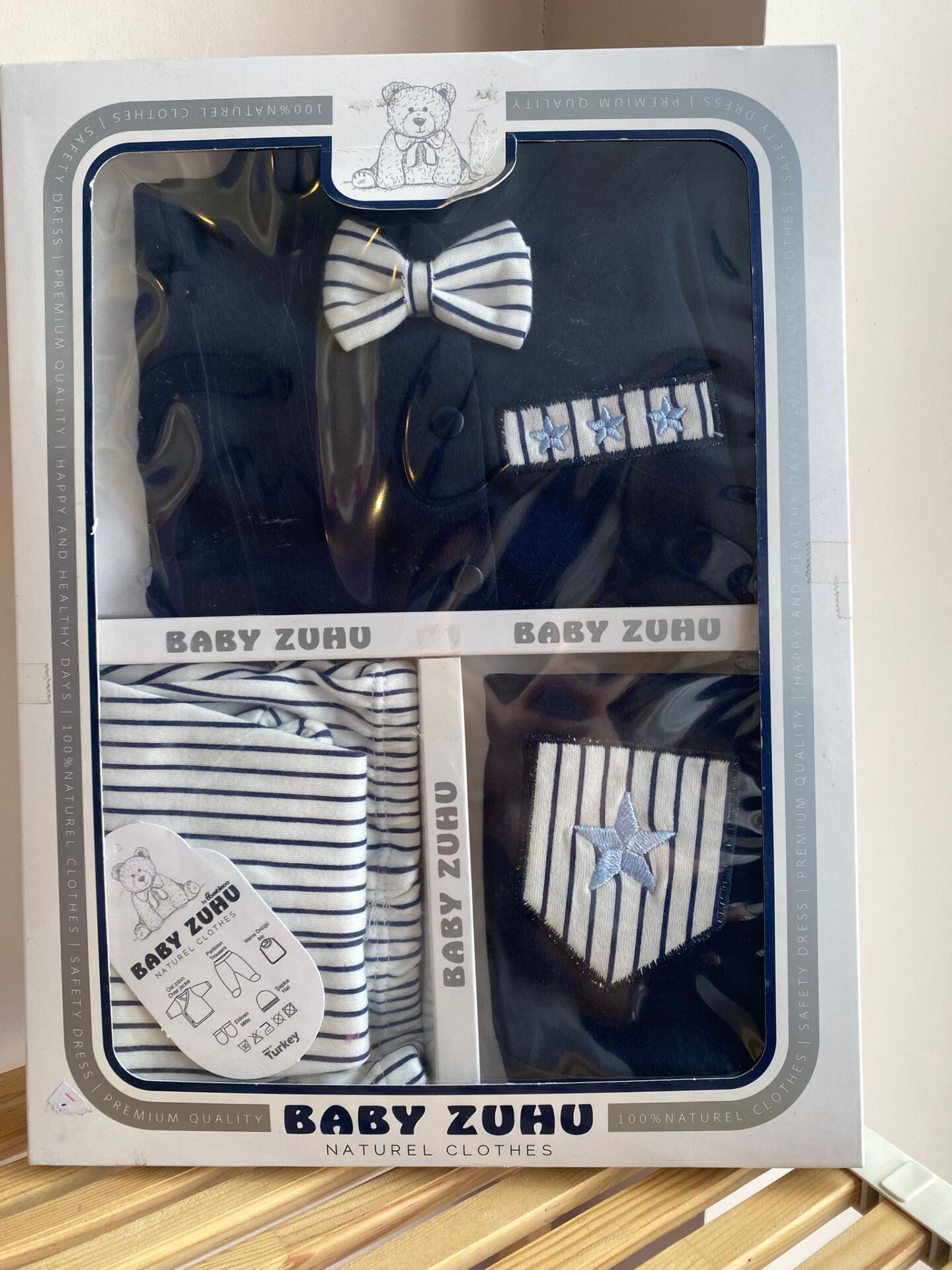 Baby zuhu deniz yenidoğan takım 5 parça