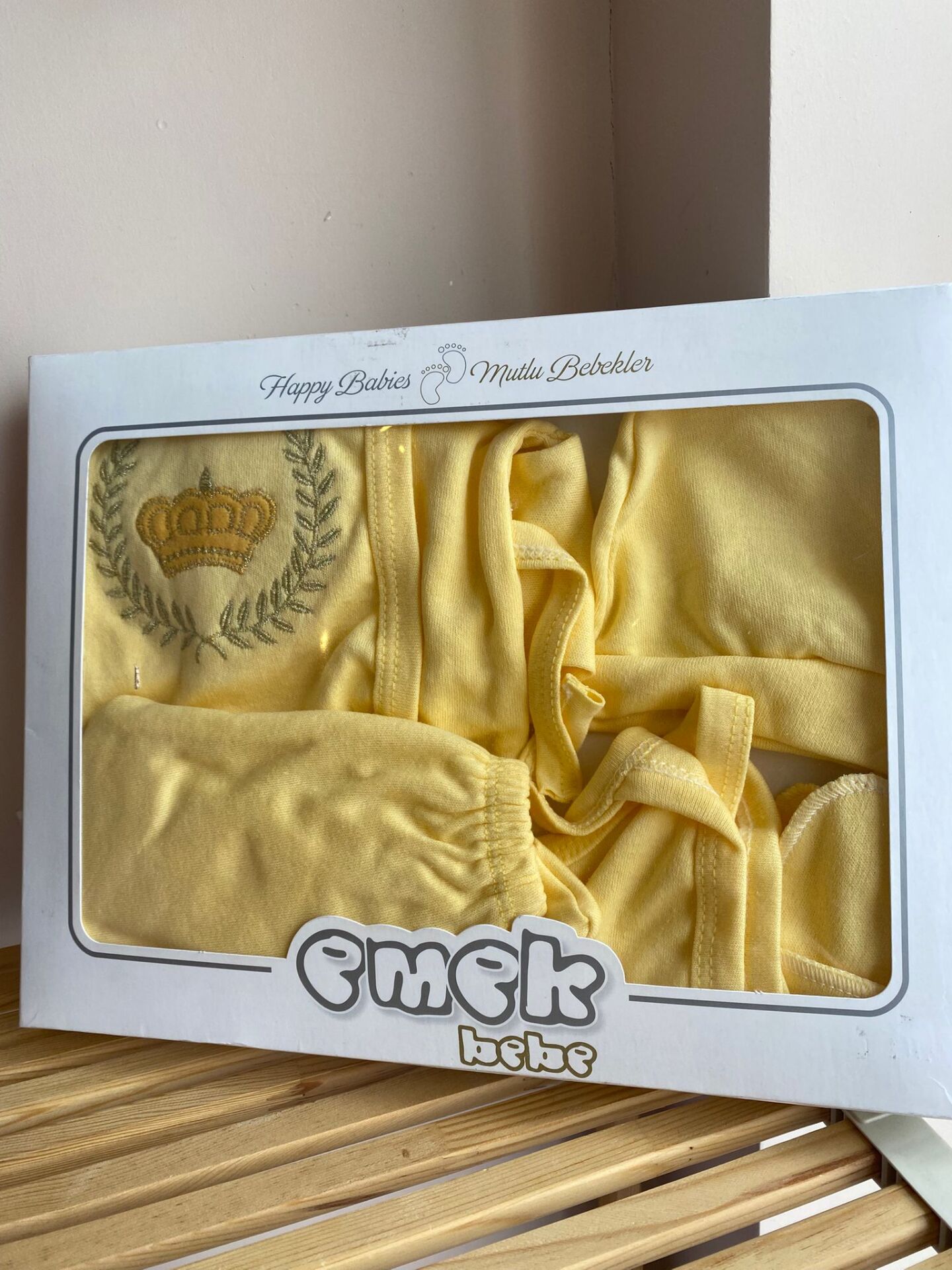 Emek kral yenidoğan set 5 parça