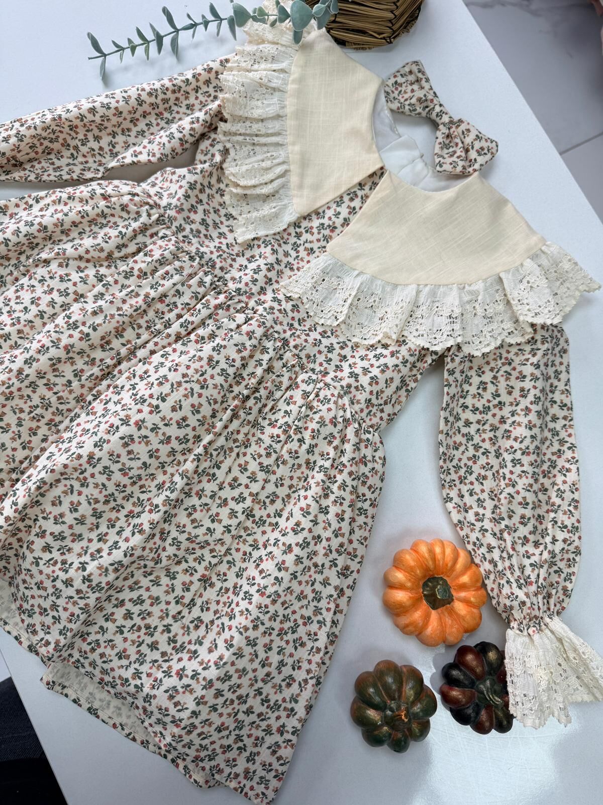 Güpürlü Kız Elbise