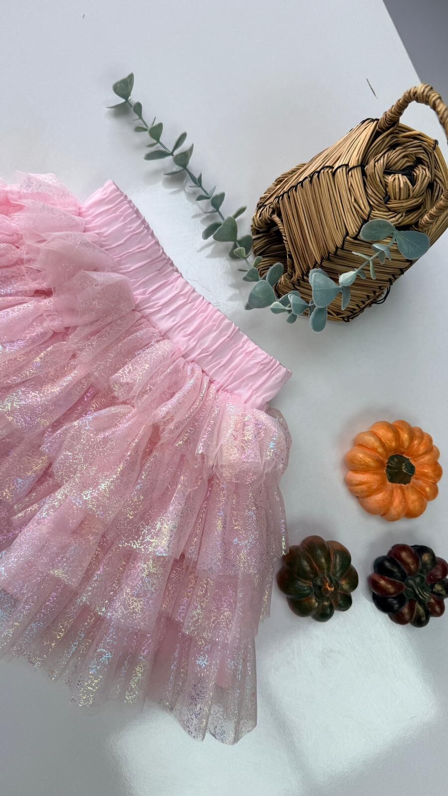 Pink Prenses Tütülü Etek