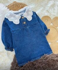 Fisto Yaka Kot Elbise