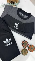 Eşofman Takımı 2'li Antrasit-Siyah