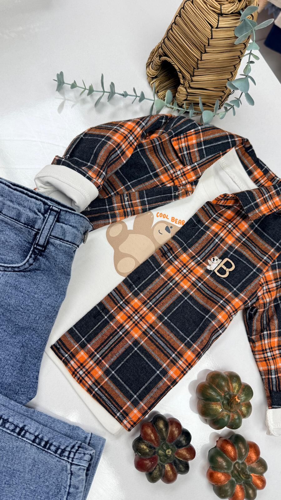 Bear Gömlekli Lacivert Takım