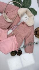 Kürk Detaylı Montlu Takım